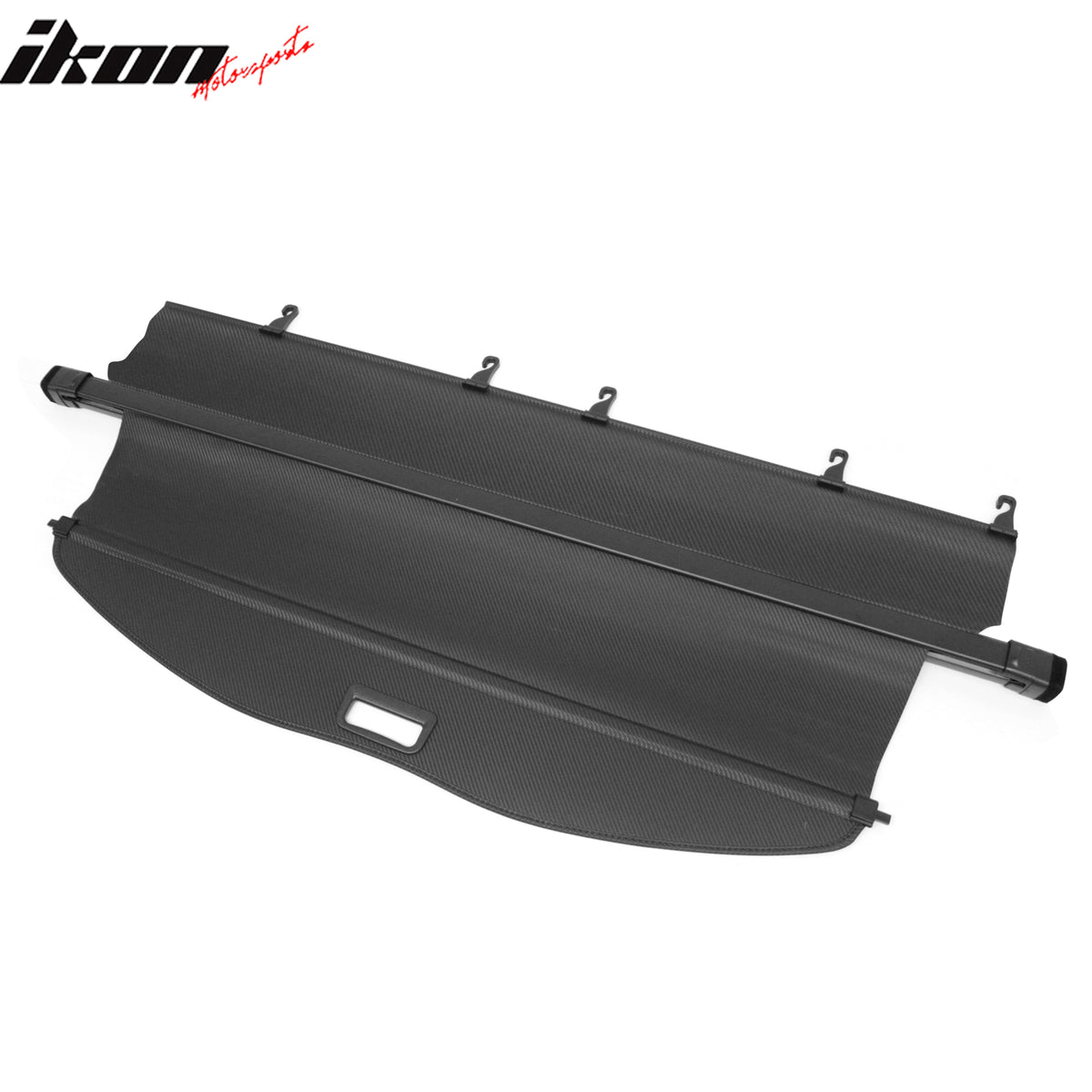 Fits 20-26 Toyota Highlander Retractable Rear Cargo Cover Carbon Fiber Print