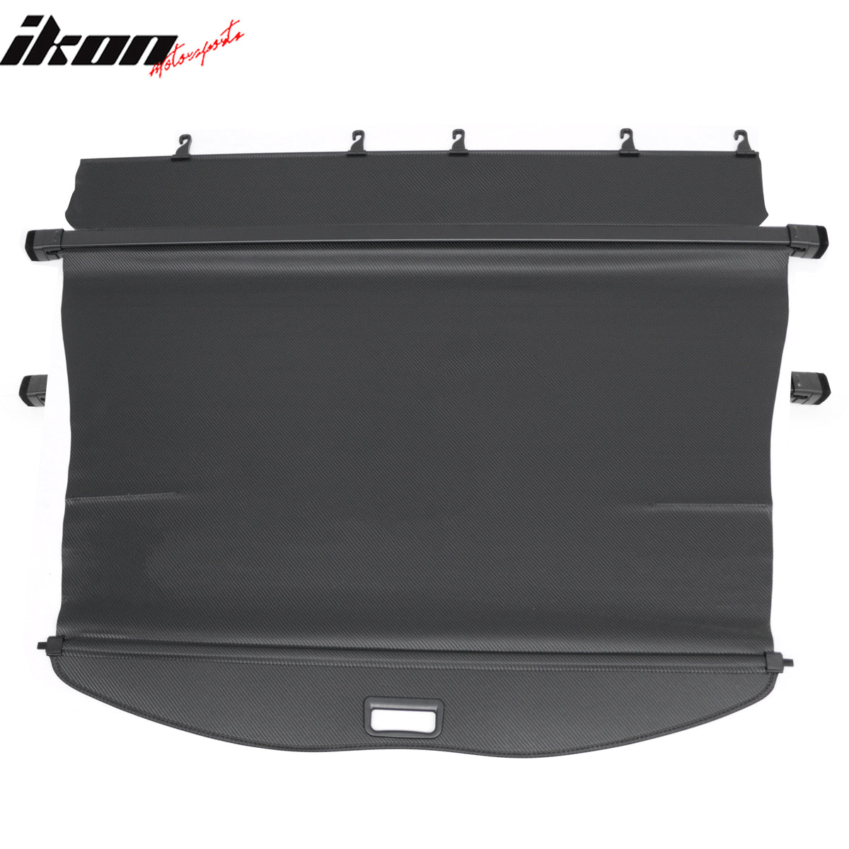 Fits 20-26 Toyota Highlander Retractable Rear Cargo Cover Carbon Fiber Print