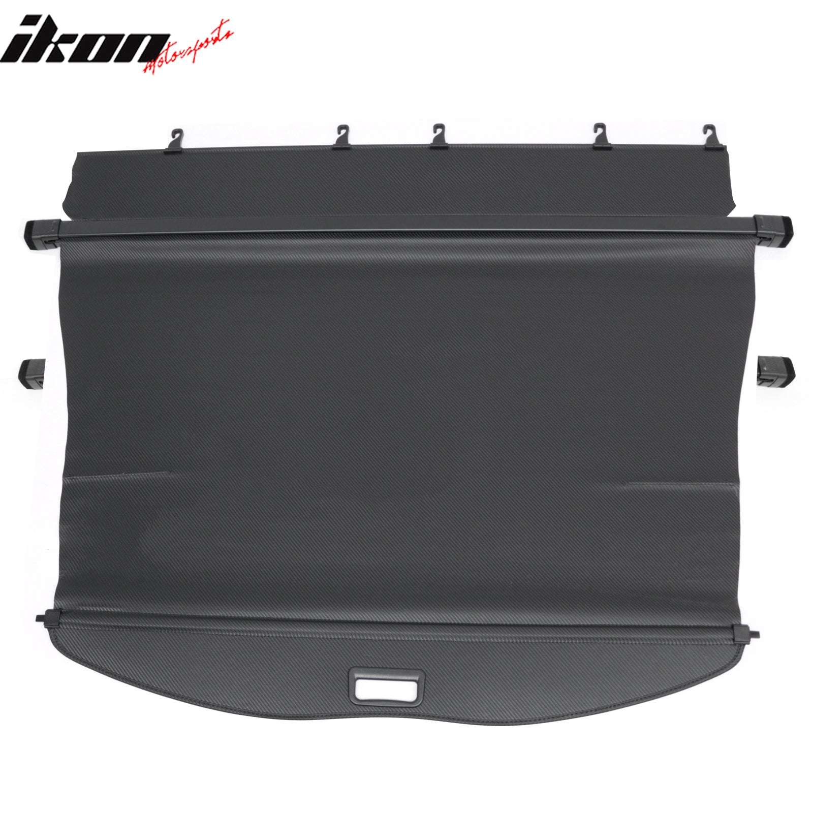Fits 20-26 Toyota Highlander Retractable Rear Cargo Cover Carbon Fiber Print