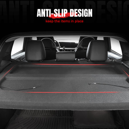 Fits 25-26 Nissan Kicks Non-Retractable Cargo Cover Board Trunk Luggage Shade