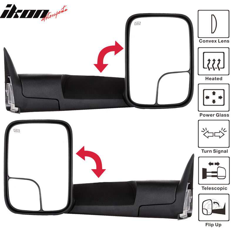 2002-2008 Ram 1500 2003-2009 2500 3500 Tow Mirror Signal Light