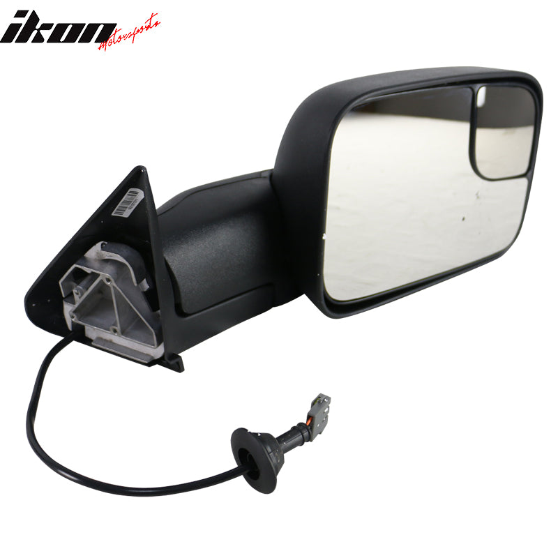 Fits 94-01 Ram 1500 94-02 Ram 2500 3500 Towing Side View Tow Mirrors Power 2PC