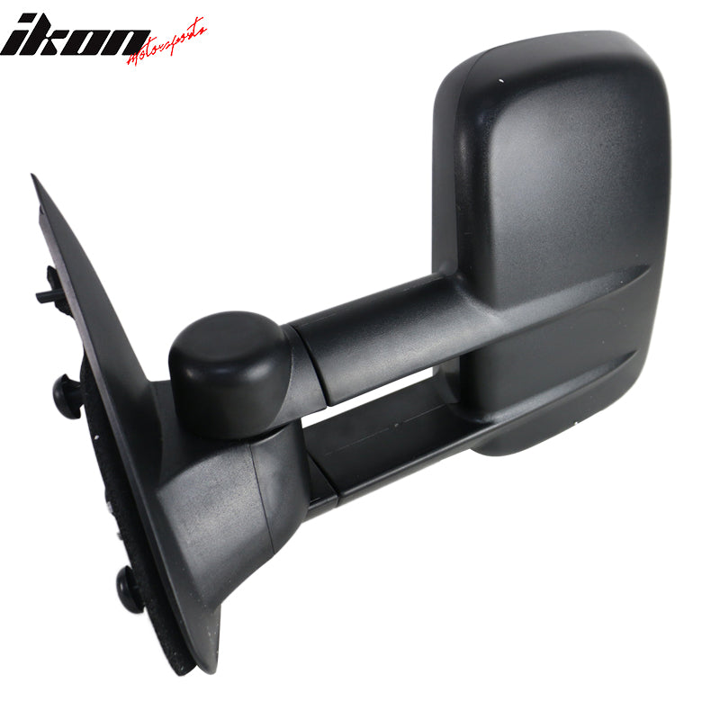 Towing Mirror Compatible With 1997-2004 Ford F150 F250, Side View