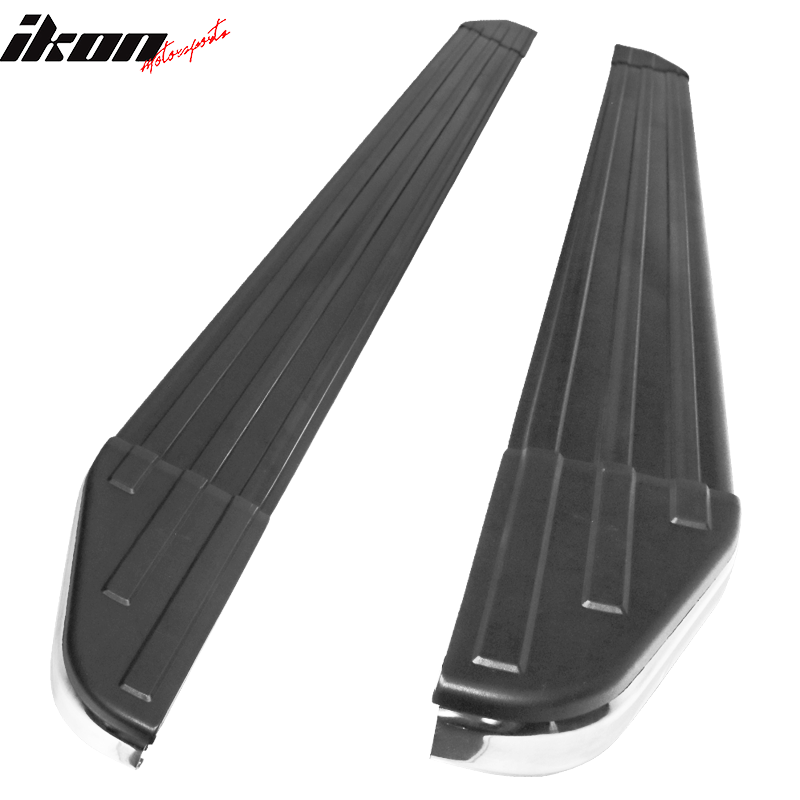 Fits 09-15 Honda Pilot V2 Style Running Boards Aluminum Side Step Bar Pair