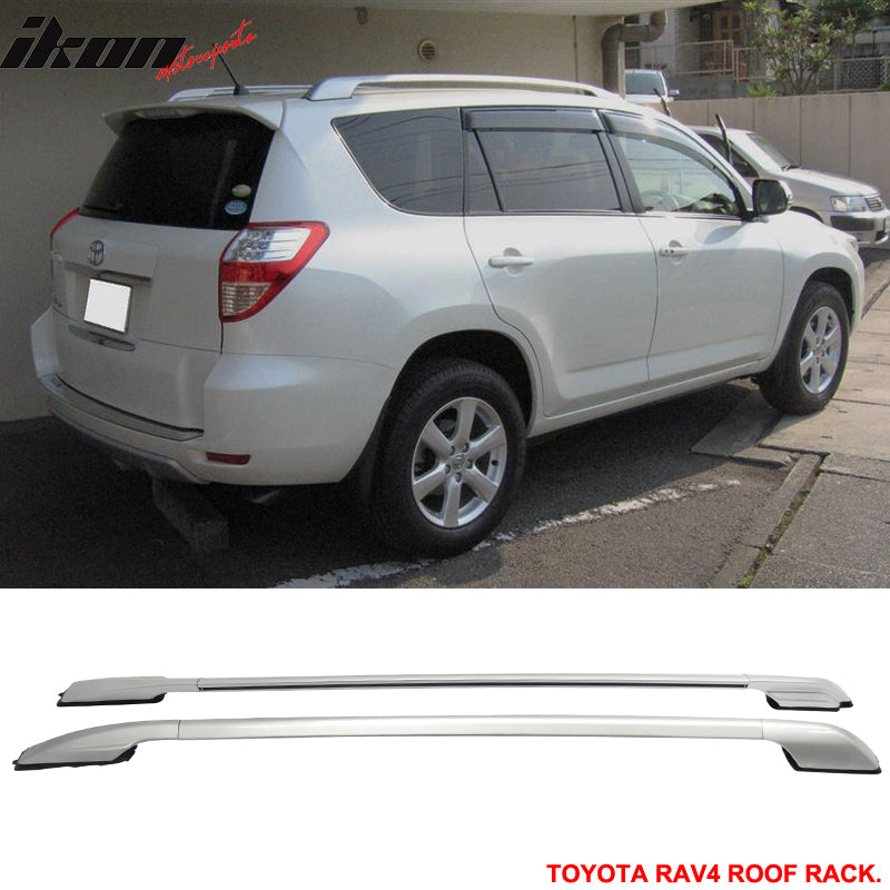 2006-2012 Toyota RAV-4 OE Style Silver Roof Rack Cross Bar Aluminum