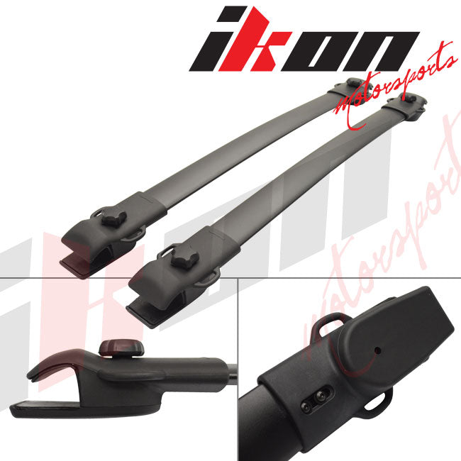 Fit 2011-2015 Toyota Sienna Roof Rack Cross Bar Factory Style Black