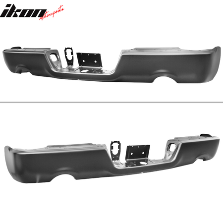 Fits 09-18 Dodge Ram 1500 Chrome Rear Step Bumper Cover