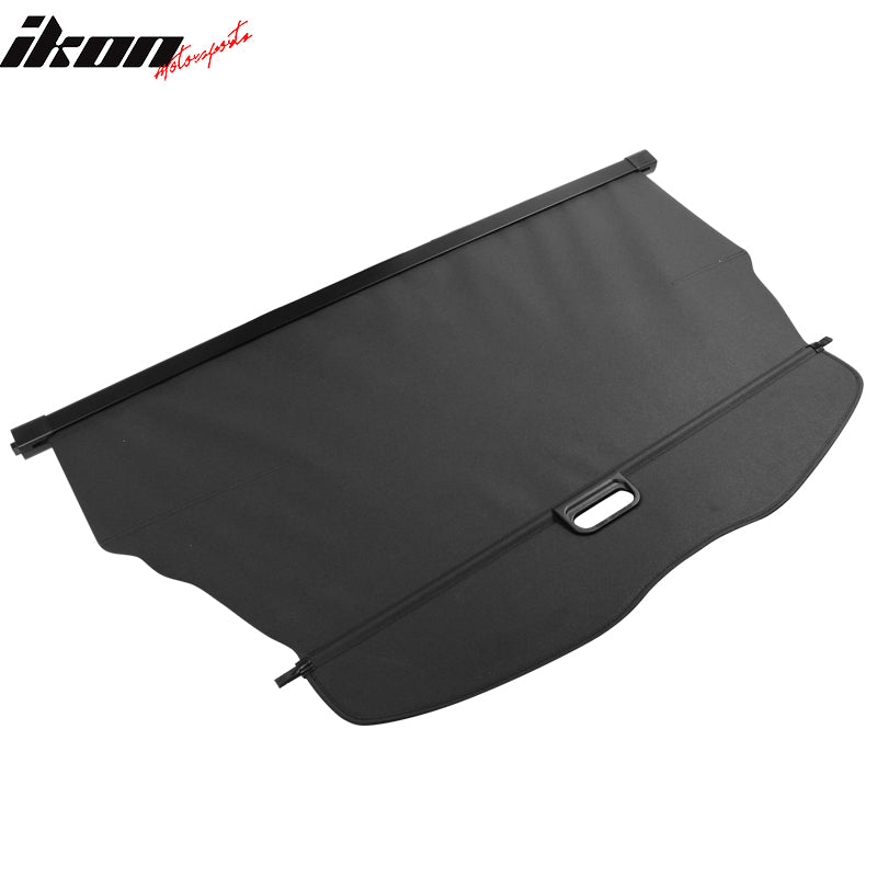 Cargo Cover Compatible With 2007-2013 Acura MDX, Factory Style Black Luggage Carrier Rear Trunk Security Cover by IKON MOTORSPORTS, 2008 2009 2010 2011 2012