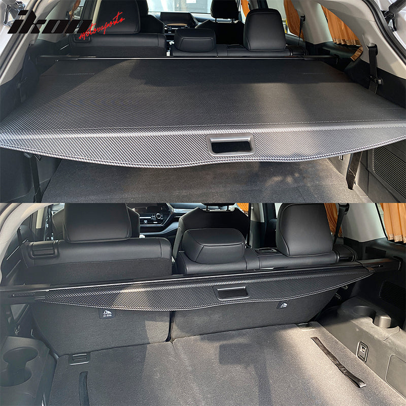 Car Retractable Cargo Cover for Toyota Highlander Rear Trunk