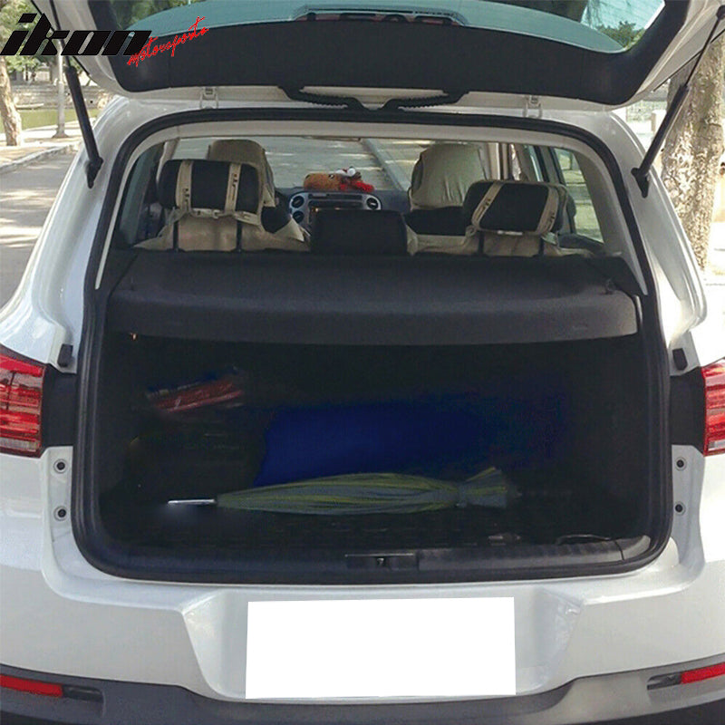 IKON MOTORSPORTS, Rear Cargo Cover Compatible With 2009-2017