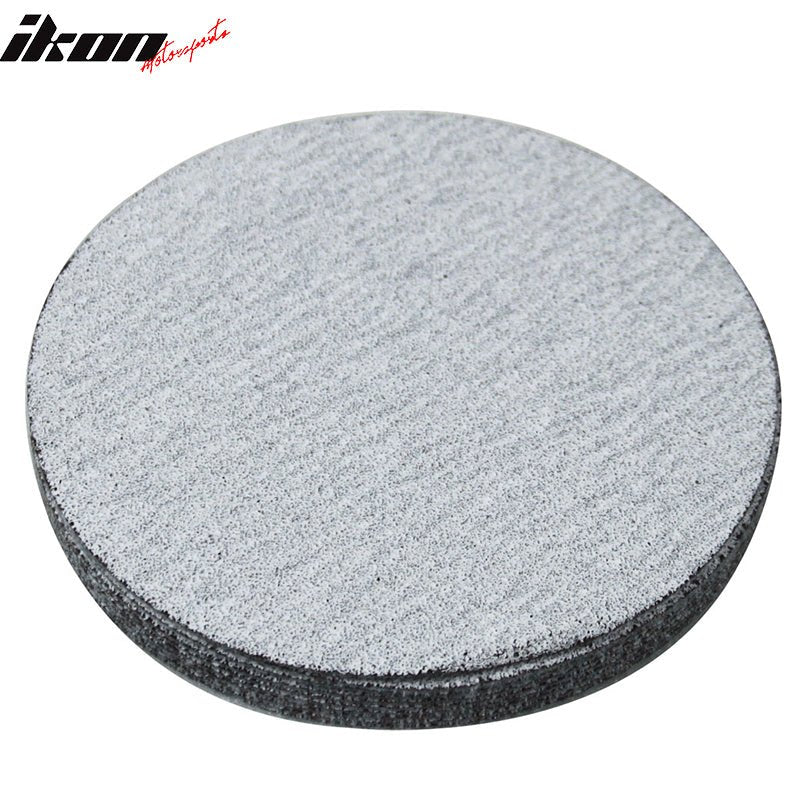 50PC 5in 127mm 100 Grit Auto Sanding Disc Sandpaper Sheets Sand PaperIkon Motorsports