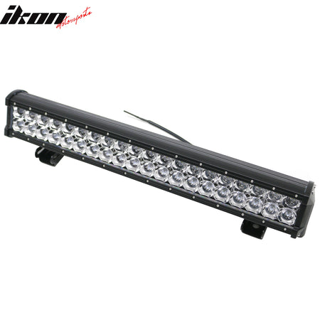 21" 120W 40 LED 2 Row LED Work Light Bar Spot Flood Combo Truck SUV ATV Off Road