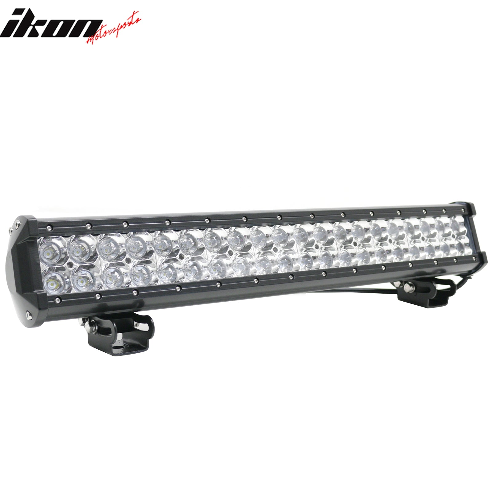 21" 120W 40 LED 2 Row LED Work Light Bar Spot Flood Combo Truck SUV ATV Off Road