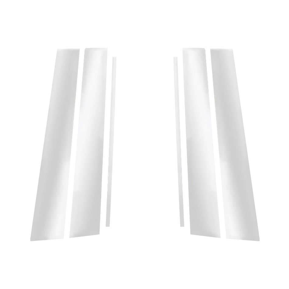 2010-2014 Lexus GX460 Chrome 6PCS Window Pillar Post Door Cover Trims