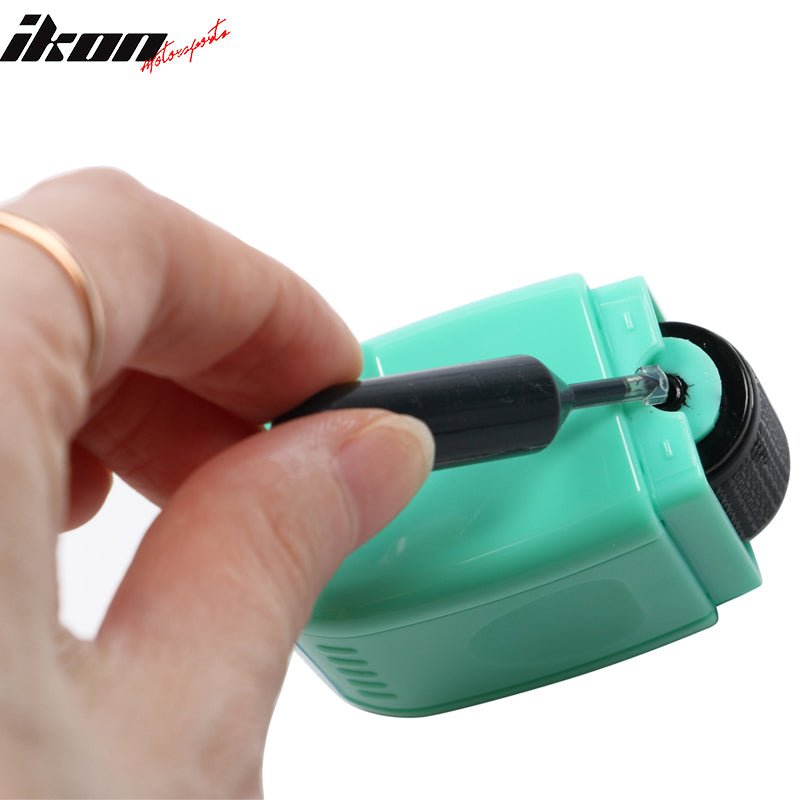 0.67 In Identify Theft Protection Guard Wide Roller Stamp w/ 3 Ink Refill Green