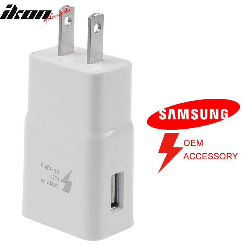 Samsung Galaxy Note4 S6 S7 Edge Factory Fast Rapid Charger Home Wall Plug + USB Cable