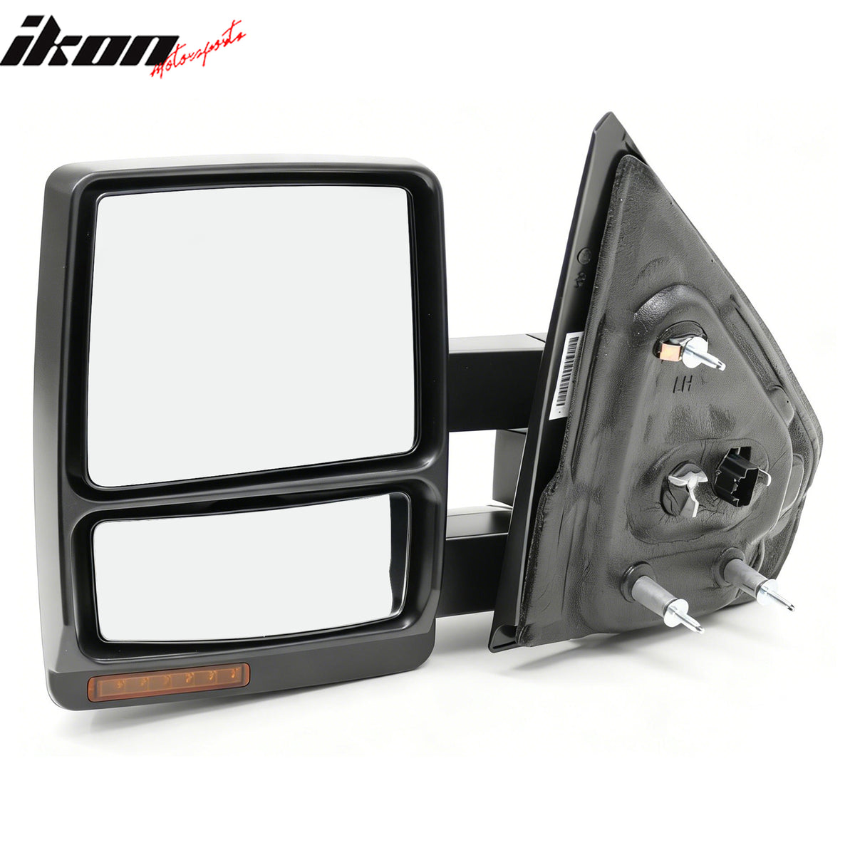 For 07-14 Ford F-150 Power Heated Side Towing Mirrors w/ LED Signal Puddle Light
