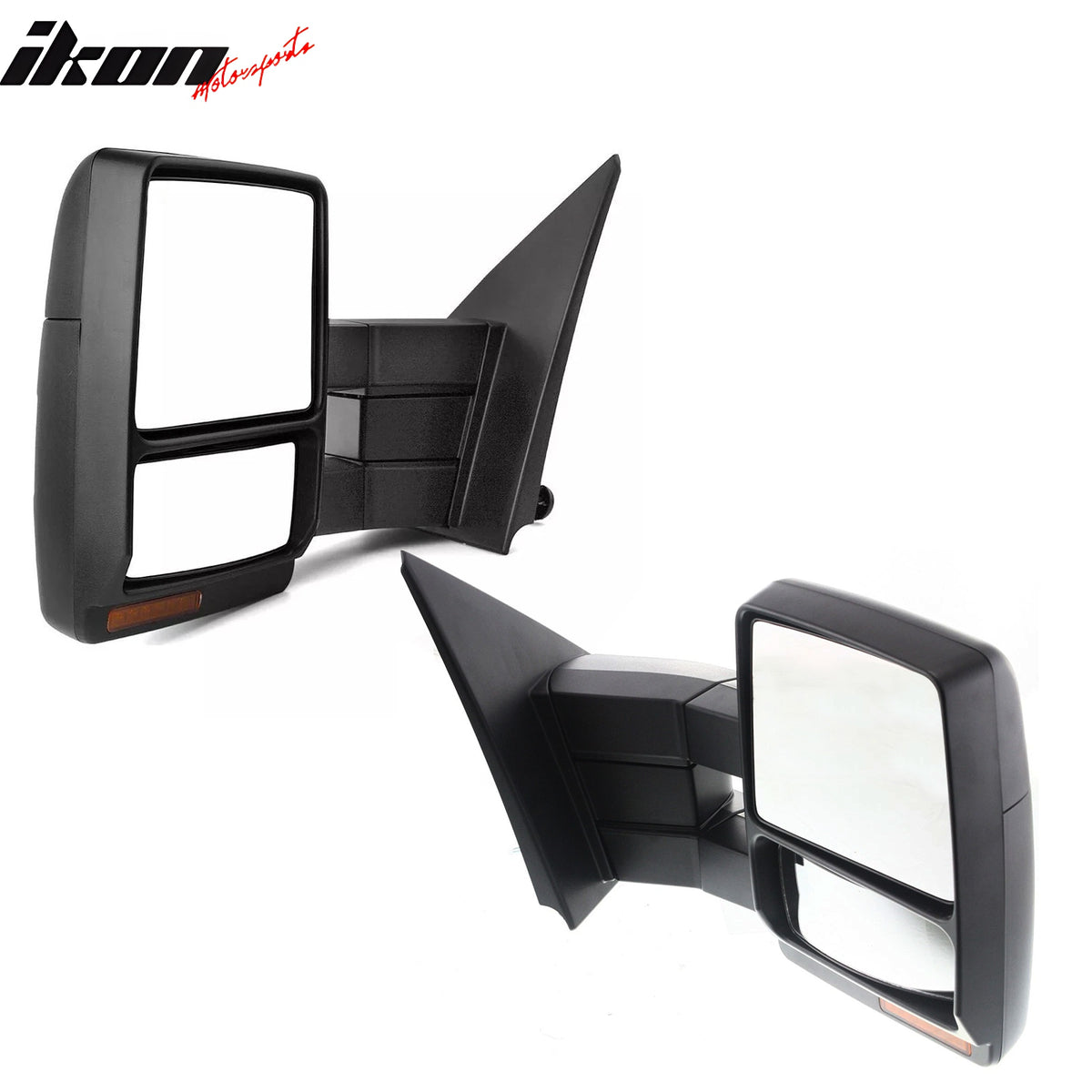 Fit 2007-2014 Ford F-150 Towing Mirrors Texture Cover