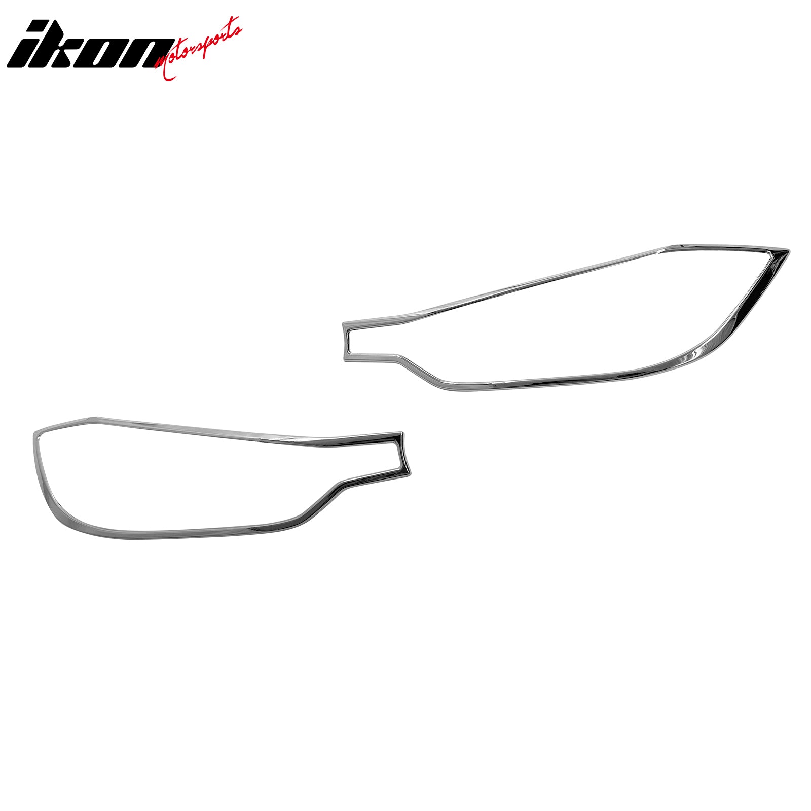 For BMW 3 Series F30 Sedan 12-18 Chrome Headlights Trim Bezel Cover Surround Rim