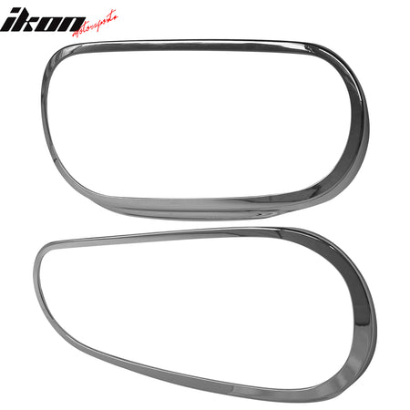 Fits 99-05 VW Golf 4 GTI Chrome Front Headlight Bezels Covers Surround Rim Pair