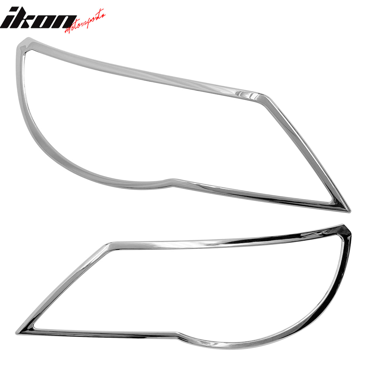 For 09-11 VW Tiguan Pre-facelift Chrome Headlights Trim Bezel Cover Surround Rim