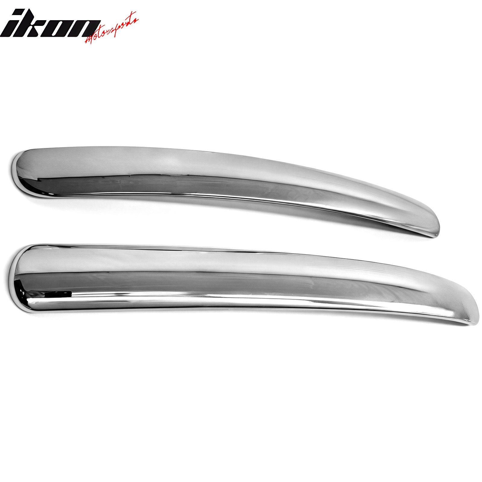 Fits 06-11 Chrysler PT Cruiser 2PCS Front Bumper Corner Pad Cover Trim Chrome