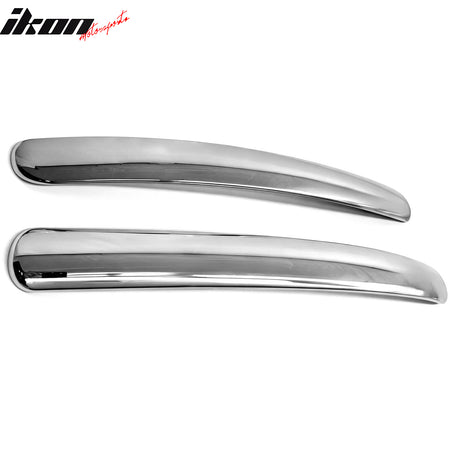 Fits 06-11 Chrysler PT Cruiser 2PCS Front Bumper Corner Pad Cover Trim Chrome
