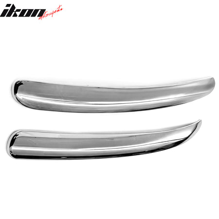 Fits 06-11 Chrysler PT Cruiser 2PCS Front Bumper Corner Pad Cover Trim Chrome