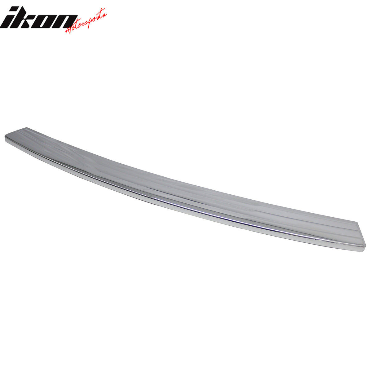 IKON MOTORSPORTS Rear Bumper Guard, Compatible with 2015-2020 Chevy Tahoe/GMC Yukon/Yukon XL/Suburban 3500 HD, Chrome Anti-Scratch Self-Adhesive Trunk Guard Sill Cover Protector Exterior Accessories