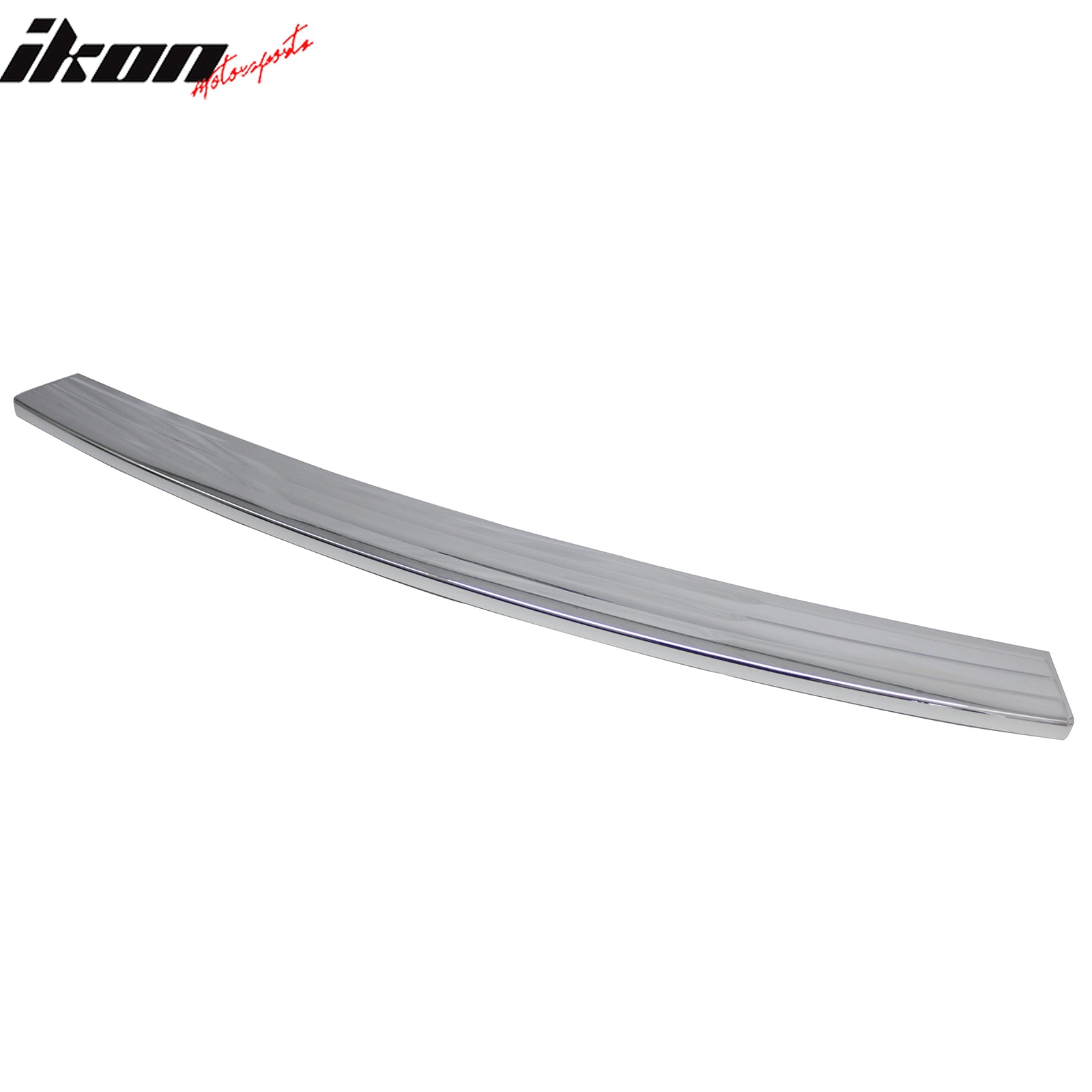 IKON MOTORSPORTS Rear Bumper Guard, Compatible with 2015-2020 Chevy Tahoe/GMC Yukon/Yukon XL/Suburban 3500 HD, Chrome Anti-Scratch Self-Adhesive Trunk Guard Sill Cover Protector Exterior Accessories