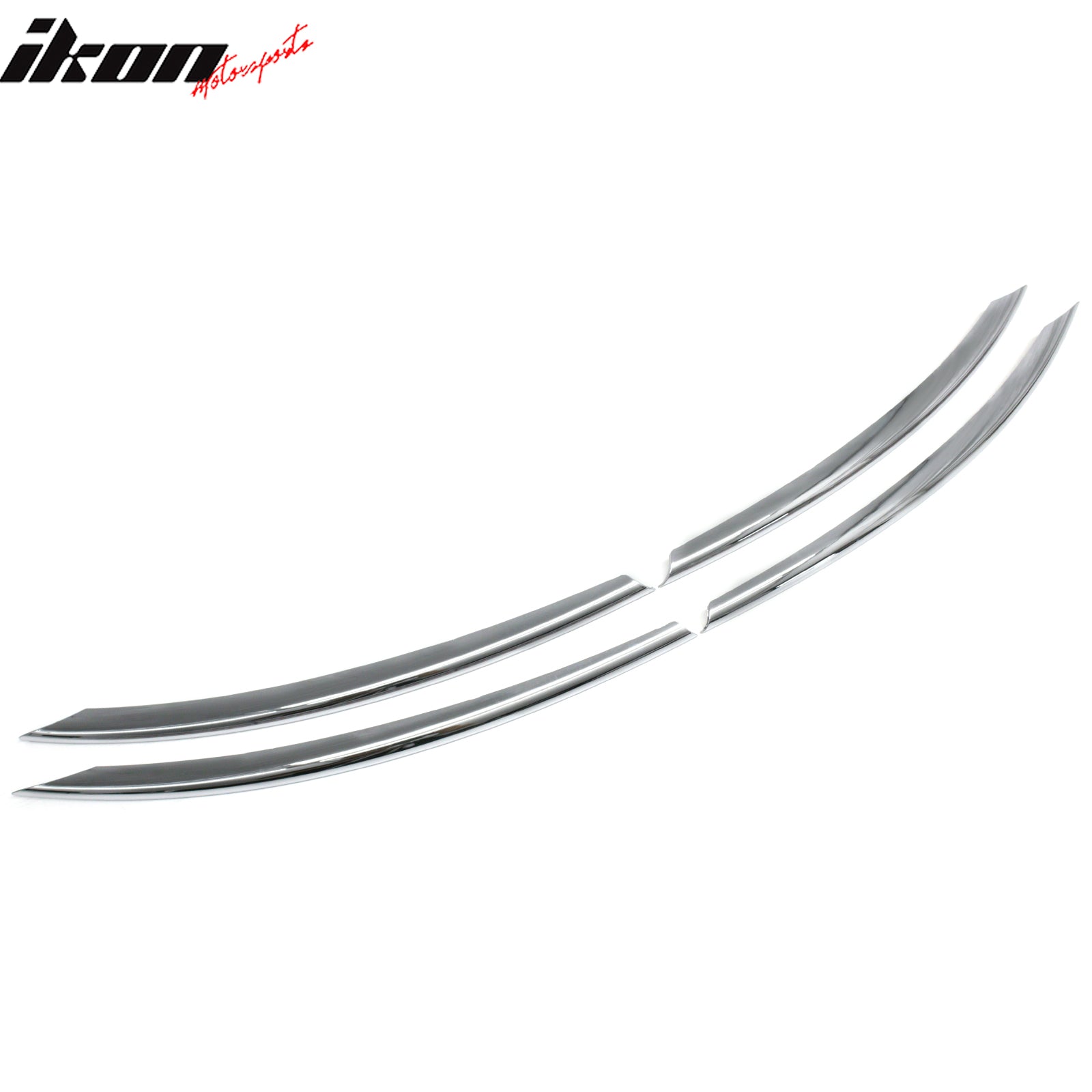 Fits 2012-2015 Audi A6 Chrome Front Bumper Fog Lights Garnish Trims 4PCS Set