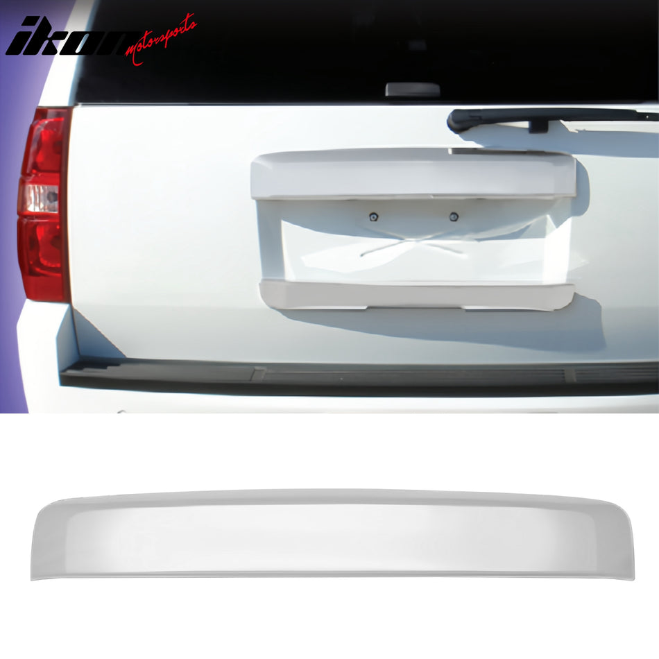 2007-2014 Chevy Suburban 1500 2500 Chrome ABS Rear Door Molding Cover