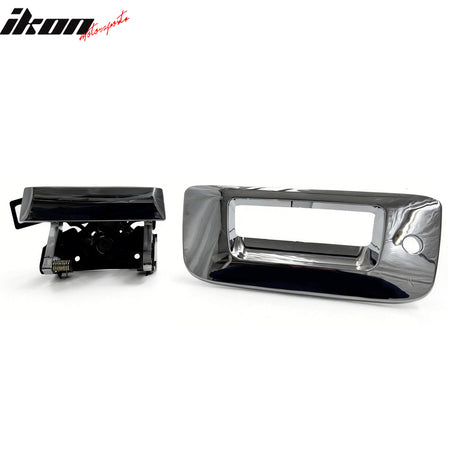 Fits 07-13 Silverado Sierra 1500 2500 3500 HD Chrome Tailgate Door Handle Cover