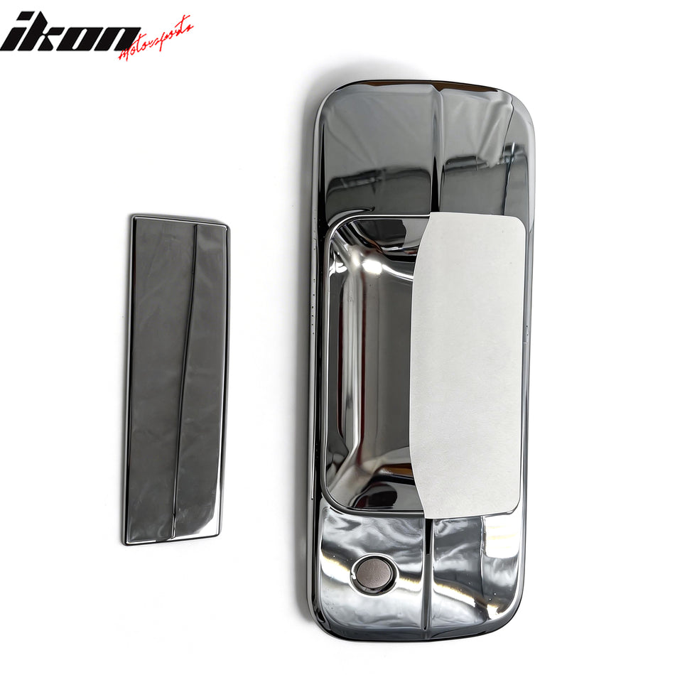 2007-2013 Toyota Tundra Chrome Stainless Steel Rear Tailgate Door Handle Cover w/ Key Hole 2PCS