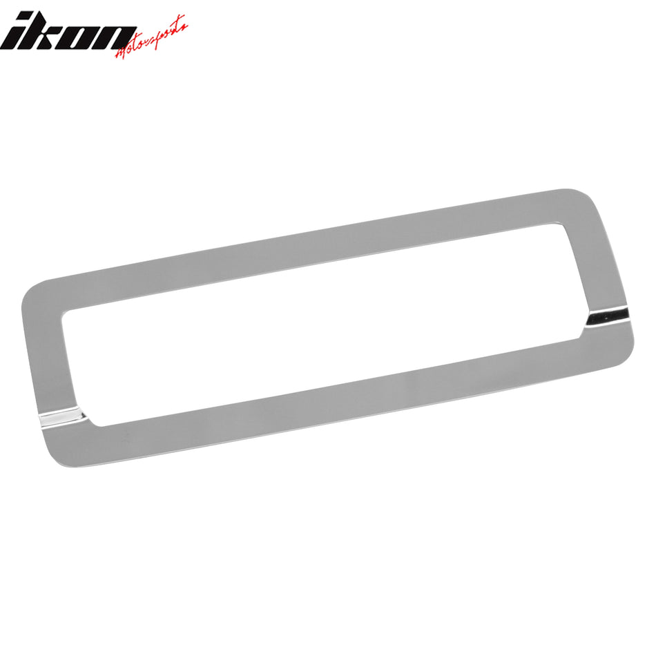 Fit 2009-2012 Ford Flex Rear Door Handle Bezel Trim Chrome Stainless Steel