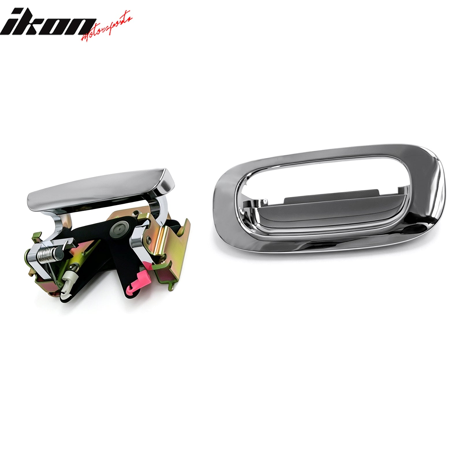 Fits 05-11 Dodge Dakota Pickup Chrome ABS Rear Tailgate Door Handle Cover Cap