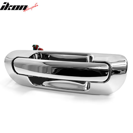 For 1999-2004 Jeep Grand Cherokee Tailgate Door Handle Cover Chrome ABS