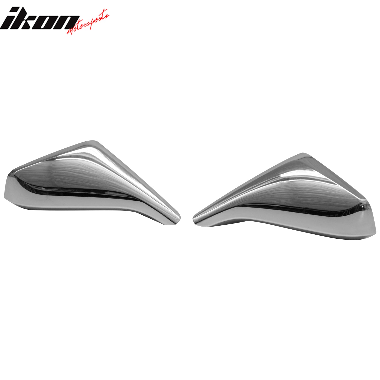 Fits 10-15 Chevrolet Camaro Side Rearview Mirror Cover Cap Replacement Chrome