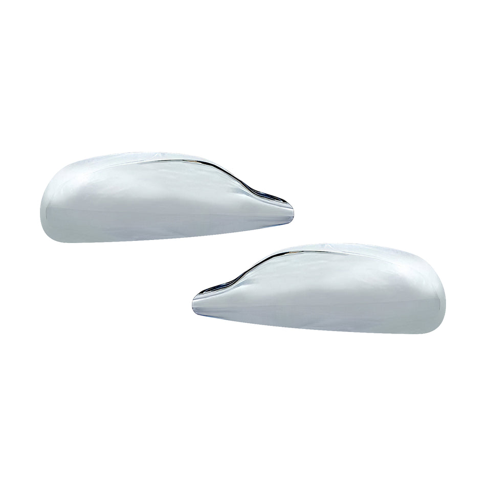 2005-2011 Dodge Dakota Crew Cab Chrome 2PCS Side Mirror Cover Cap ABS