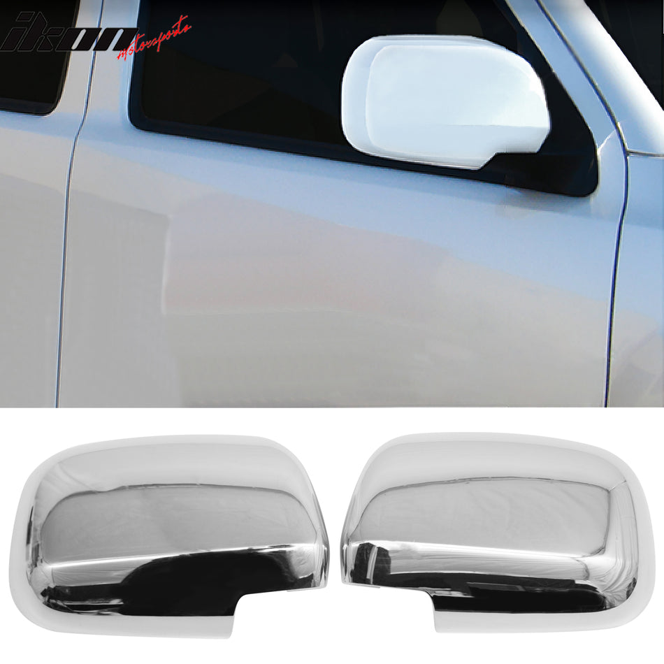 2005-2011 Toyota Tacoma Chrome Side Rearview Mirror Cover Cap ABS