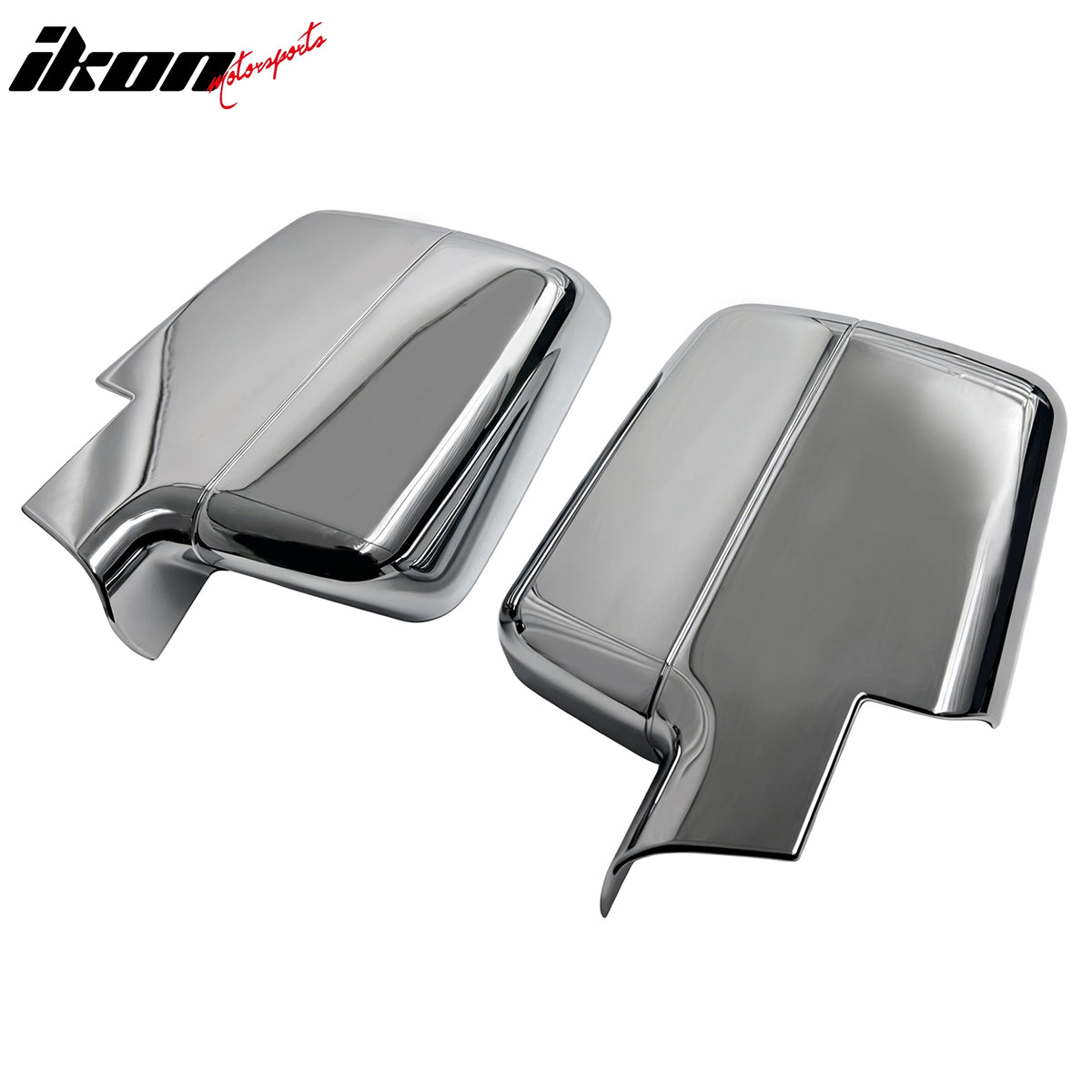 Fits 04-08 F-150 Lariat/FX4/XLT & Mark LT Rear Side View Mirror Cover Chrome ABS