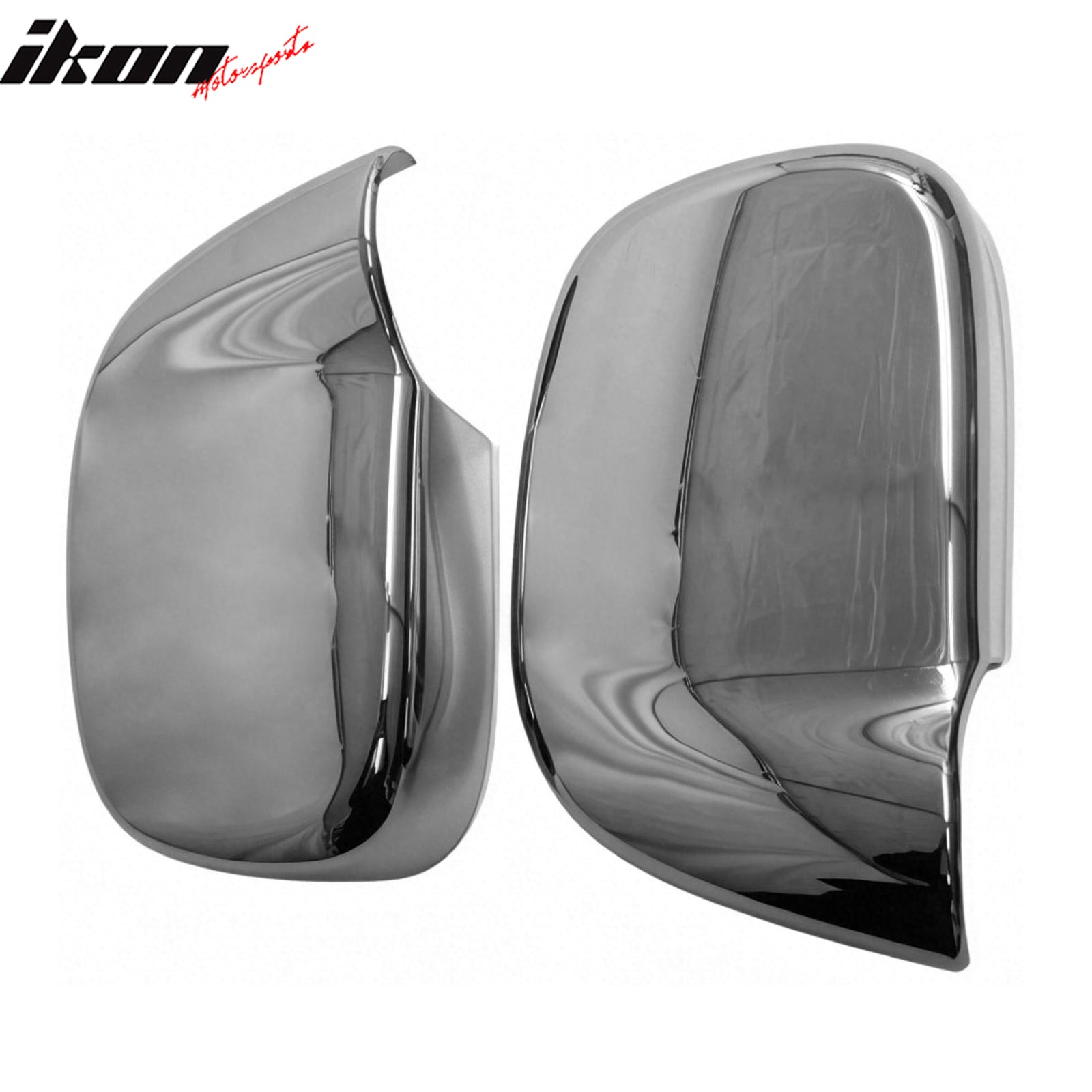 Fits 02-08 Dodge Ram 1500 02-09 2500 3500 Chrome Mirror Covers Full Cap ABS Pair
