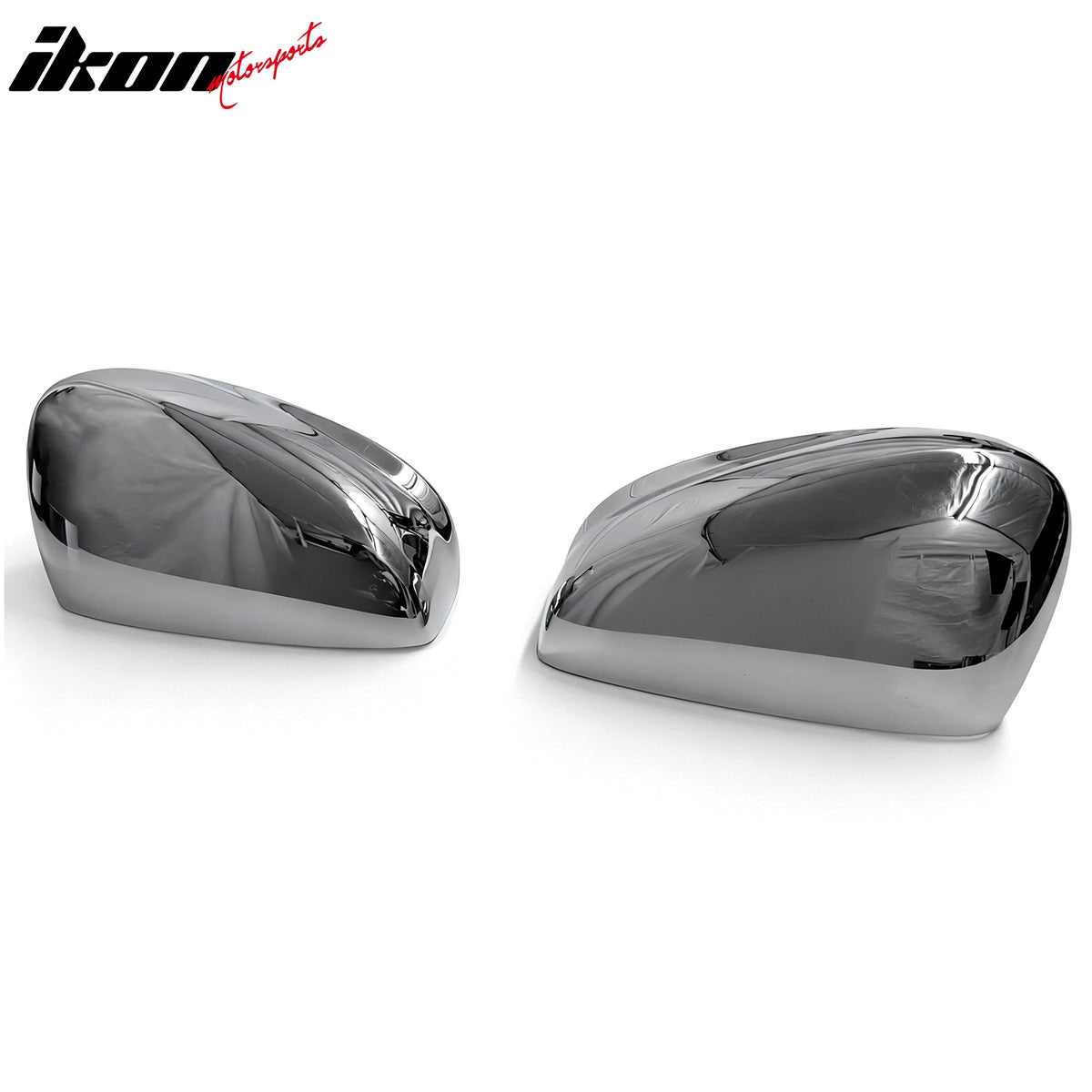 Fits 08-17 Honda Accord 10-15 Crosstour Chrome Mirror Covers Top Cap ABS Pair
