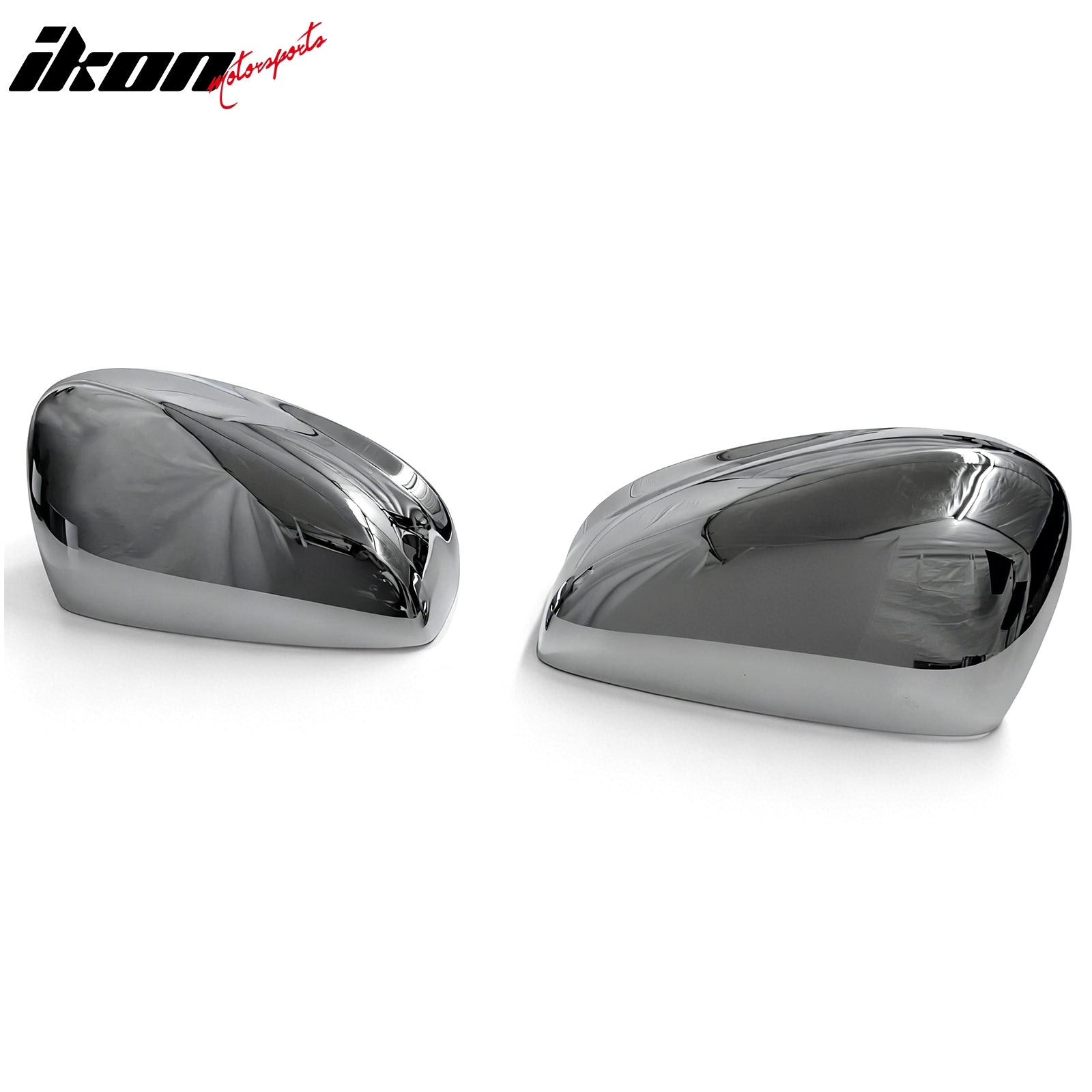 Fits 08-17 Honda Accord 10-15 Crosstour Chrome Mirror Covers Top Cap ABS Pair