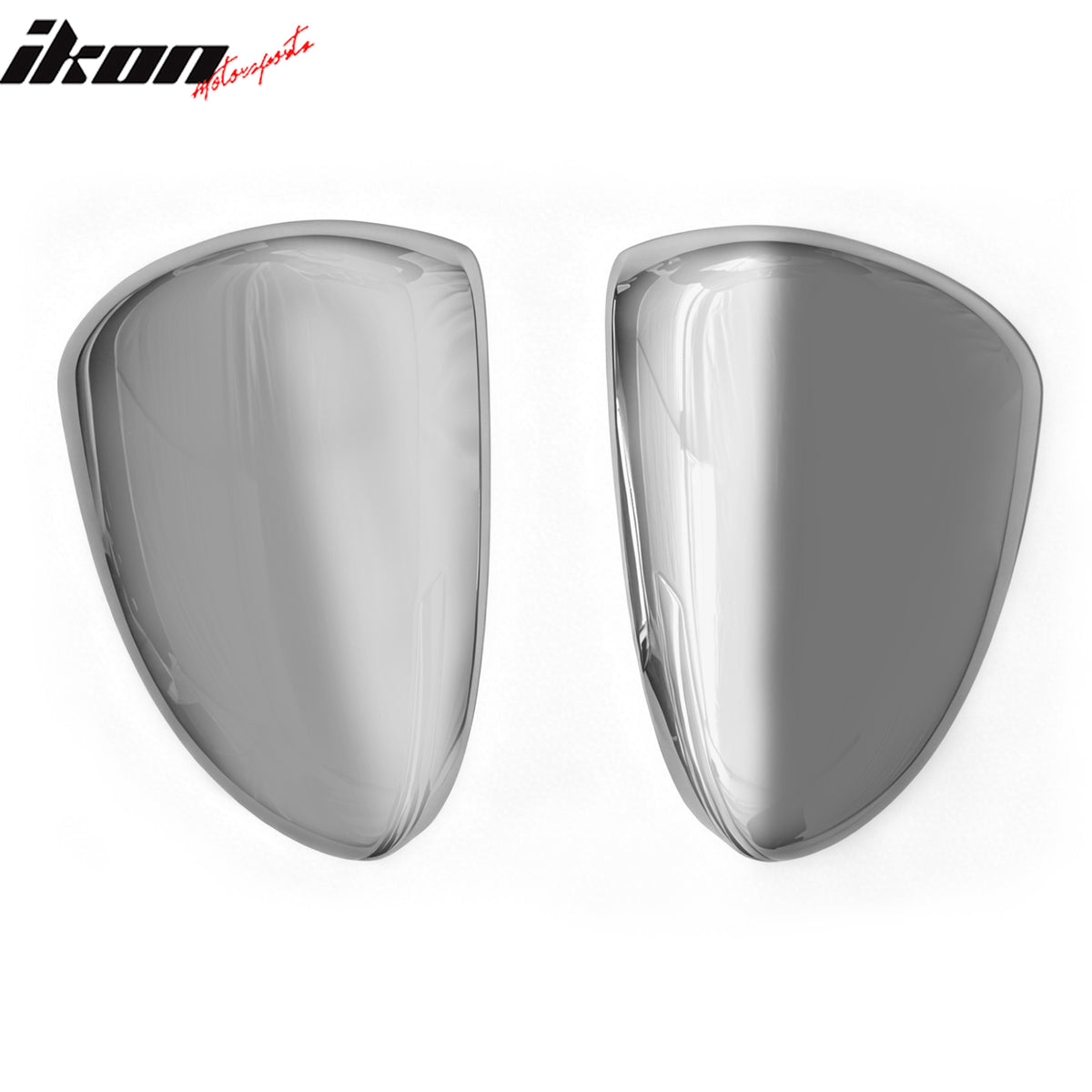 Fits 11-15 Chevrolet Cruze Mirror Covers Left Right Side Cap Chrome ABS 2PCS Set