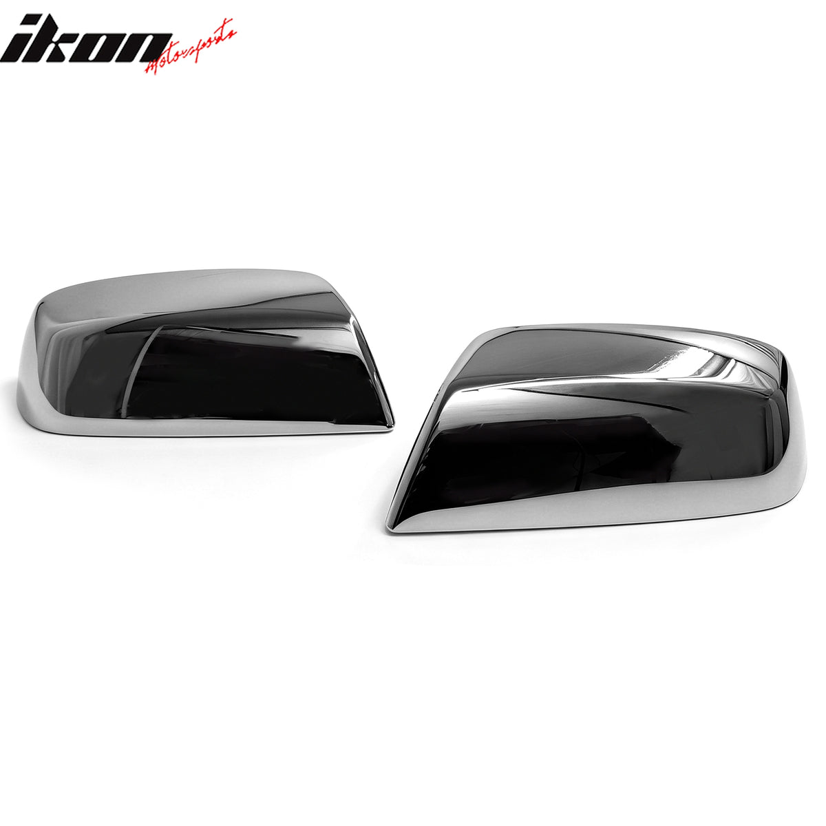 Fits 14-18 Chevrolet Silverado Sierra 1500 Side Rearview Mirror Cover Cap Chrome