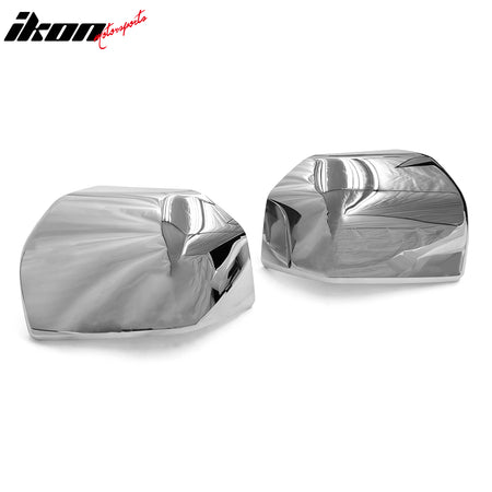 Fit 2015-2020 Ford F-150 Mirror Cover Protector Cap Chrome ABS