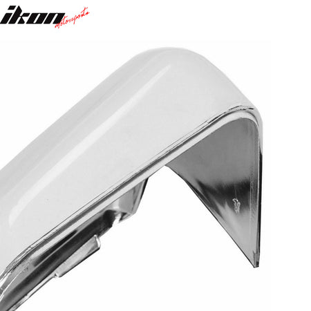 Fits 15-20 Ford F-150 Rearview Mirror Cover Left Right Side Caps Chrome ABS Pair