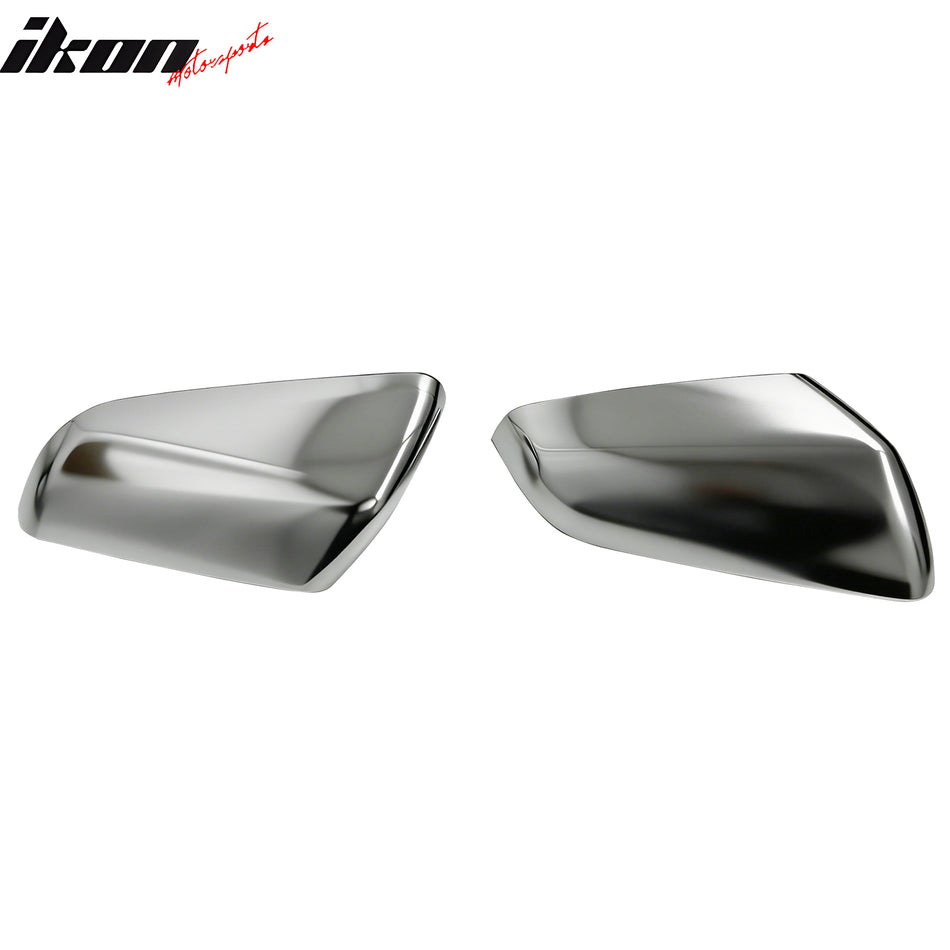 2018-2023 Chevrolet Equinox & GMC Terrain Chrome Side Mirror Covers ABS
