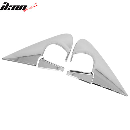 Fit 2007-2012 Hyundai Santa Fe Mirror Covers ABS Chrome